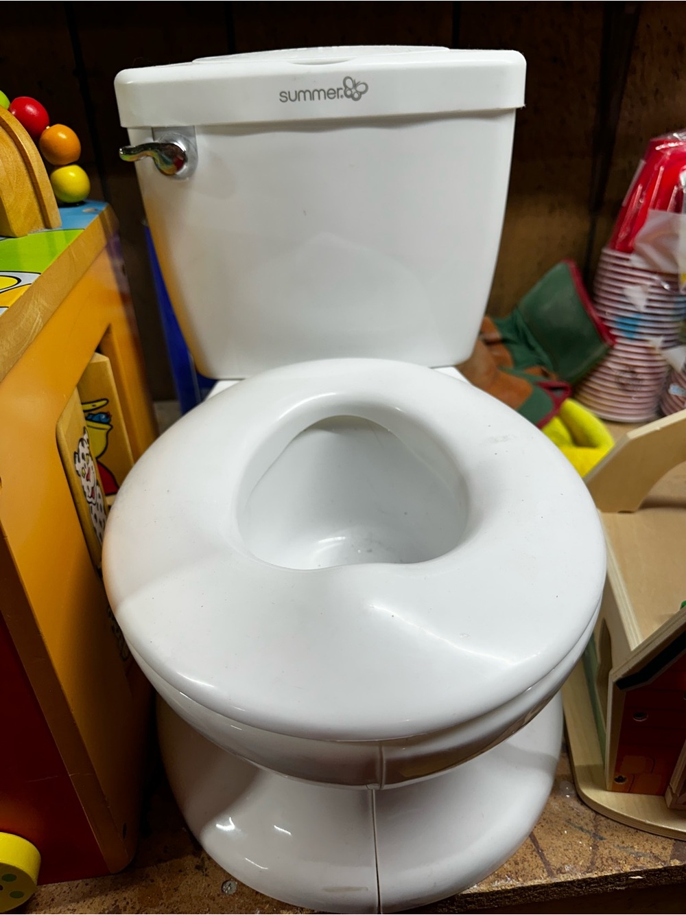 Summer Infant White Toddler Potty Seat with Tank